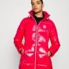 EA7 Emporio Armani Veste D'hiver Rose Red Femme