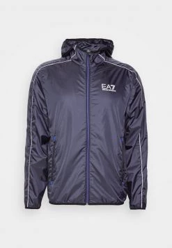 EA7 Emporio Armani Homme JACKET Veste Légère Dark Blue -EA7 Emporio Armani Soldes Magasin e5e57c71e95248b2bec1b336fd110c13