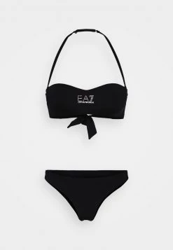 EA7 Emporio Armani Femme SEAWORLD BAND SET Bikini Nero 10 EA7 Emporio Armani Femme SEAWORLD BAND SET Bikini Nero -EA7 Emporio Armani Soldes Magasin e6b8eda304734dc19cc77bff10ffa54a
