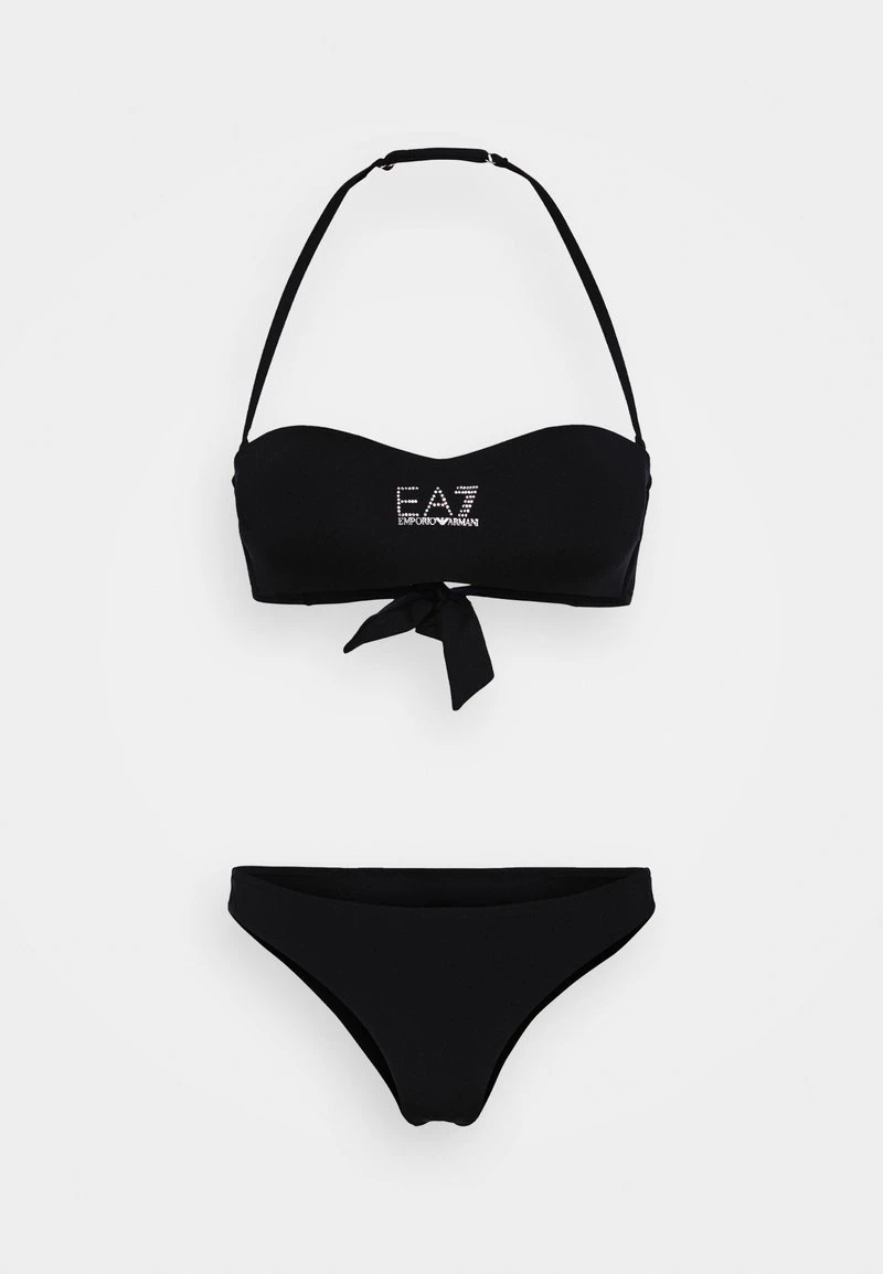 EA7 Emporio Armani Femme SEAWORLD BAND SET Bikini Nero 5 EA7 Emporio Armani Femme SEAWORLD BAND SET Bikini Nero – Image 5