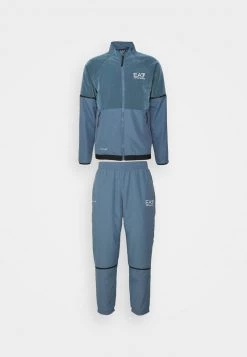 EA7 Emporio Armani Homme TENNIS PRO TRACK SUIT SET Survêtement Blue/navy Chiaro -EA7 Emporio Armani Soldes Magasin e88962acbdaf47f78adea5ec07586efd