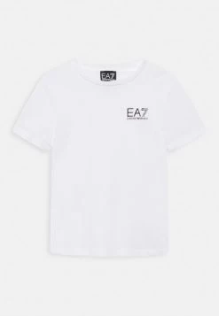 EA7 Emporio Armani TRAIN CORE BOY TEE T Shirt Imprimé White Enfant