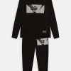 EA7 Emporio Armani Sweat à Capuche Anthracite Enfant
