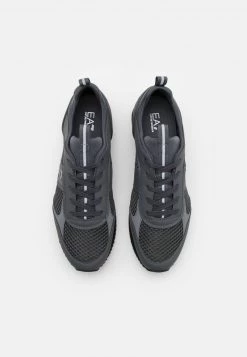 EA7 Emporio Armani Baskets Basses Iron Gate/black/silver Homme -EA7 Emporio Armani Soldes Magasin fd3fbc5a5f2643b8ae3b9ef06c3b9770